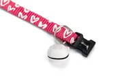 Beeztees Kedi Boyun Tasması, Zilli, Pembe, 20-30cm thumbnail 3