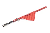 Beeztees Kedi Boyun Tasması, Bandanalı, Zilli, Kırmızı, 24-29cm thumbnail 6