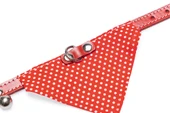 Beeztees Kedi Boyun Tasması, Bandanalı, Zilli, Kırmızı, 24-29cm thumbnail 7