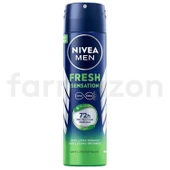 Nivea Men Fresh Sensation Sprey Deodorant 150 Ml - 1