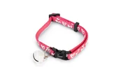 Beeztees Kedi Boyun Tasması, Zilli, Pembe, 20-30cm thumbnail 1