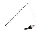 Beeztees Kedi Oltası, Peluş Fare Uc-14cm, Dayanıklı ip, 50cm thumbnail 1