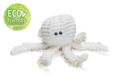 Beeztees Köpek Oyuncağı, Ahtapot, Peluş, Beyaz, 26x13x13cm thumbnail 3
