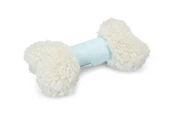 Beeztees Yavru Köpek Oyuncağı, Sesli, Kemik, Peluş, Beyaz, 21x10,5x5cm thumbnail 1