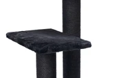 Beeztees Kedi Tırmalama, Siyah, 50x50x92cm thumbnail 4