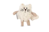 Beeztees Kedi Oyuncağı, Kedi, Peluş, Beyaz, 15x10x3cm thumbnail 1