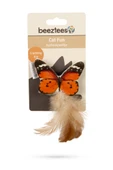 Beeztees Kedi Oyuncağı, Kelebek, Tüylü, 8x16x2cm thumbnail 2