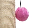 Beeztees Kedi Tırmalama ve Oyuncağı, Pembe, 27x27x40cm thumbnail 6