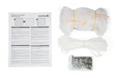 Beeztees Kedi Pencere veya Balkon Koruma Filesi, Şeffaf, 8x3m - 3