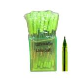 Mynote Line Ball 50'li PP Kutu Neon Yeşil - 1