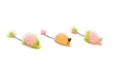 Beeztees Kedi Oyuncağı, Uzun Tüylü Fare, Çeşitli Renklerde, 6,5x3,5x3cm - 1