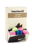 Beeztees Kedi Oyuncağı, Kedi Tenis Topu, Çeşitli Renklerde, 4cm thumbnail 2