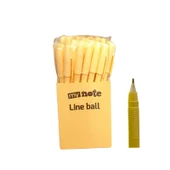 Mynote Line Ball 50'li PP Kutu Pastel Turuncu - 1