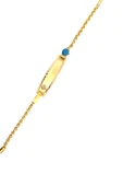 Cigold Taşlı Çocuk Bileklik 14 Ayar Altın 1.90 Gr OA-C11303029269 - 4