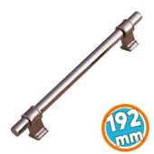 Mobilya Çekmece Mutfak Dolap Kapak Dolabı Kulpları Kulbu Kulpu Bronz Metal Kulp 192 mm-19.2 cm thumbnail 1