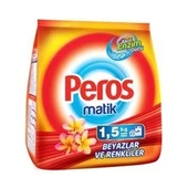 Peros Matik 1.5 Kg Beyaz Ve Renkli - 1
