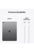 Apple İpad 13" iPad Air Wi-Fi + Cellular 128GB - Uzay Grisi (2 Yıl Türkiye Garantili) - 10