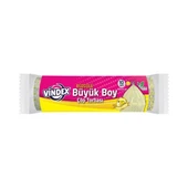 Vindex Büzgülü Çöp Torbası Büyük Boy 65x70 cm Limon Kokulu 10 lu - 1