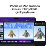Apple MacBook Air M2 Çip 8GB 256GB SSD macOS 13" Taşınabilir Bilgisayar Gece Yarısı MLY33TU/A - 9