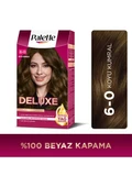 Palette Deluxe Saç Boyası Kalıcı Renkler 6-0 Koyu Kumral 50ml thumbnail 1