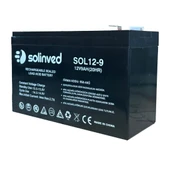 12V 9AH Ups Ve Alarm Aküsü 2 Yıl Garantili (5 ADET) - 5