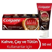 Colgate 50ml Optic White Kahve Çay Sigara Kul. - 1