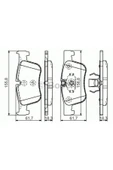0986494689 Fren Balatası On Bmw F20-f20 Lcı-f21-f21 Lcı-f3 - 1