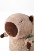 Sevimli Kapibara Kaplumbağa Oturan Sırt Çantalı Peluş Oyuncak 33CM - 4