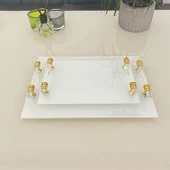 Epoksi Tepsi Kulpu Cam Kulp (2 Adet)  Gold thumbnail 5