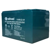 12V 14AH VRLA Tipi Elektrikli Bisiklet Aküsü 2 Yıl Garantili (5 ADET) - 3