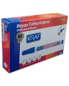 Kraf Doldurulabilir Beyaz Tahta Kalemi Mavi 12li Kutu 770 - 1