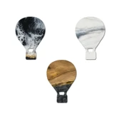 Epoksi Silikon Kalıp Çoklu Kapadokya Balonu Magnet Dolap Süsü Kalıbı 10 Lu 6.8 CM - 2