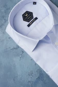 Slimfit %100 Pamuk Premium Serisi İnce Çizgili Gömlek - 3