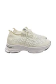 Aybaak 5008 Taşlı Dolgu Topuk Kadın Ayakkabı Sneaker - 8