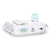 Sleepy Bio Natural Yenidoğan Islak Bebek Bakım Havlusu 12X40 (480 Yaprak) thumbnail 2