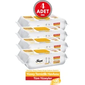 Sleepy Yüzey Temizleme Havlusu Arap Sabunlu 100'lü 4 Adet thumbnail 1