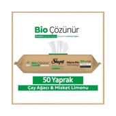Sleepy Bio Yüzey Temizlik Havlusu 50 Adet Çayağacı Misket Limonlu thumbnail 1