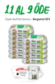 11 AL 9 ÖDE Sleepy Bergamotlu Süper Mutfak Havlusu 50'li ve ROSIE - 1