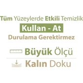 Sleepy Easy Clean Arap Sabunu Katkılı Yüzey Temizlik Havlusu 100X3=300 Yaprak thumbnail 2