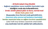 Çakar Modüllü 20 Modlu 24 Ledli Arka Cam 3.stop Lambası 12v. thumbnail 5