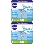 Sleepy Natural Günlük Ped Normal 80 Adet 2x40 thumbnail 1