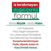 Sleepy Easy Clean Yüzey Temizlik Havlusu Beyaz Sabun 100 Yaprak thumbnail 5