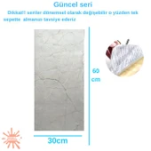 Renkli Duvarlar BS1744 60x30cm Shiny Mermer Desenli Yapışkanlı Esnek Karavan Banyo Wc Duvar Kaplama Paneli - 2