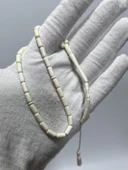 Kesme Fildişi Tesbih 5,64 Gram - Koleksiyonluk Fil Dişi Tespih - 1
