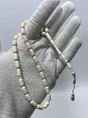 Kesme Fildişi Tesbih 11,78 Gram - Koleksiyonluk Fil Dişi Tespih thumbnail 1