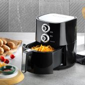 Schafer Thermochef Manuel Airfryer/Sıcak Hava Fritözü-Siyah - 8