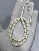 Kesme Fildişi Tesbih 11,78 Gram - Koleksiyonluk Fil Dişi Tespih thumbnail 3