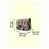 Kadın Vegan Deri Çok Renkli El Çantası - Lisboa Tasarım - 6