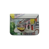 Kadın Vegan Deri Çok Renkli El Çantası - Lisboa Tasarım - 4