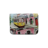 Kadın Vegan Deri Çok Renkli El Çantası - Lisboa Tasarım - 2